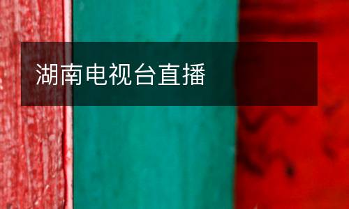 湖南電視臺(tái)直播