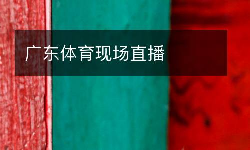 廣東體育現(xiàn)場直播