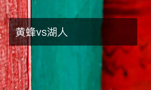 黃蜂vs湖人