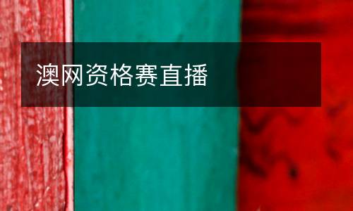 澳網(wǎng)資格賽直播