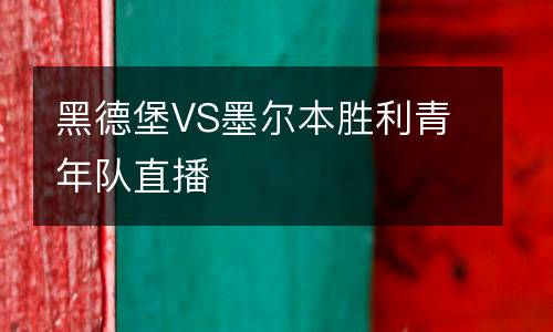 黑德堡VS墨爾本勝利青年隊直播