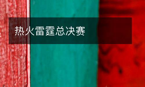 熱火雷霆總決賽